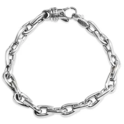 Pompeii3 Men's Cable Link 14k Gold (47gram) Or Platinum (76gram) 8mm Bracelet 8.5" In Metallic