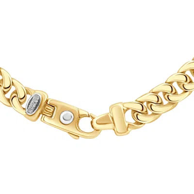 Pompeii3 Men's Cuban 14k Gold (103gram) Or Platinum (193gram) 8mm Link Chain Necklace 24" In Silver