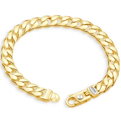 Pompeii3 Men's Cuban 14k Gold (47gram) Or Platinum (77gram) 8.5mm Link Bracelet 8.5"