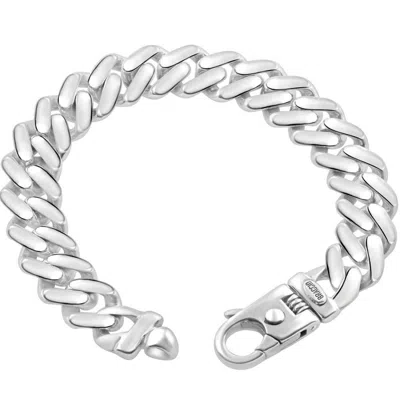 Pompeii3 Men's Cuban 14k Gold (78gram) Or Platinum (146gram) 13.5mm Link Bracelet 8.75" In Multi