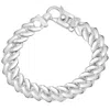Pompeii3 Men's Cuban 14k Gold (84gram) Or Platinum (159gram) 14mm Link Bracelet 8.5" In Multi