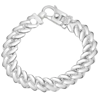 Pompeii3 Men's Cuban 14k Gold (84gram) Or Platinum (159gram) 14mm Link Bracelet 8.5" In Multi