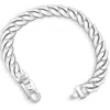 Pompeii3 Men's Cuban 14k Gold (87gram) Or Platinum (163gram) 12mm Link Bracelet 9.25" In Multi