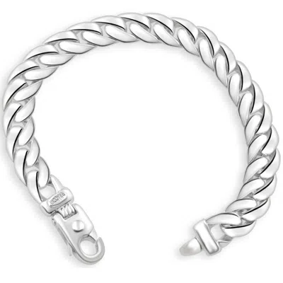 Pompeii3 Men's Cuban 14k Gold (87gram) Or Platinum (163gram) 12mm Link Bracelet 9.25" In Multi