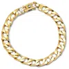 Pompeii3 Men's Cuban 14k Yellow Gold (31gram) Solid Heavy 9mm Link Bracelet 8.5" In Gold