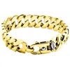 Pompeii3 Men's Cuban Link 14k Gold (134gram) Or Platinum (217gram) 15mm Bracelet 15" In Multi