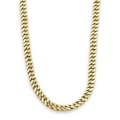 Pompeii3 Men's Cuban Link 14k Gold (43gram) Or Platinum (69gram) 7mm Link Bracelet 8.5"