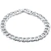 Pompeii3 Men's Cuban Link 14k Gold (51gram) Or Platinum (82gram) 9.5mm Bracelet 8.25" In Multi