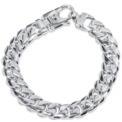Pompeii3 Men's Cuban Link 14k Gold (94gram) Or Platinum (152gram) 12mm Bracelet 8.5" In Multi
