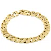 Pompeii3 Men's Curb 14k Gold (49gram) Or Platinum (79gram) 10mm Link Bracelet 8.5 In Multi