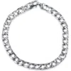 Pompeii3 Men's Curb Link 14k Gold (21gram) Or Platinum (34gram) 6.5mm Bracelet 8" In Multi