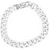 Pompeii3 Men's Curb Link 14k Gold (29gram) Or Platinum (46gram) 9mm Bracelet 8.5" In Multi
