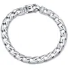 Pompeii3 Men's Curb Link 14k Gold (43gram) Or Platinum (70gram) 8mm Bracelet 8.5" In Multi