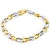 Pompeii3 Men's Curb Link 14k Gold (45gram) Or Platinum (72gram) 8mm Bracelet 8.25" In Gold
