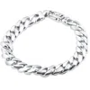 Pompeii3 Men's Curb Link 14k Gold (67gram) Or Platinum (107gram) 10.5mm Bracelet 8.75" In Silver