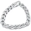 Pompeii3 Men's Curb Link 14k Gold (79gram) Or Platinum (127gram) 10.5mm Bracelet 9.25" In Silver