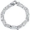 Pompeii3 Men's Designed 14k Gold (55gram) Or Platinum (88gram) Link Bracelet 8.5" In Multi