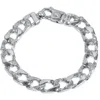 Pompeii3 Men's Designed 14k Gold (66gram) Or Platinum (106gram) Link Bracelet 8.5" In Multi