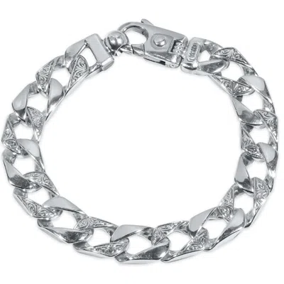 Pompeii3 Men's Designed 14k Gold (66gram) Or Platinum (106gram) Link Bracelet 8.5" In Multi