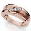Pompeii3 Men's Diamond Wedding Ring Lab Grown 10k Gold In Multi