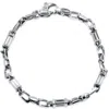 Pompeii3 Men's Figaro Link 14k Gold (16gram) Or Platinum (27gram) 5.5mm Bracelet 8.5" In Multi
