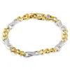 Pompeii3 Men's Figaro Link 14k Gold (40gram) Or Platinum (65gram) 9.5mm Bracelet 8.25" In Multi