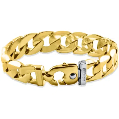 Pompeii3 Men's Heavy Cuban Link 14k Gold (202gram) Or Platinum (325gram) 18.5mm Bracelet 10" In Multi