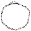 Pompeii3 Men's Link 14k Gold (12gram) Or Platinum (19gram) 4mm Bracelet 8.25" In Multi