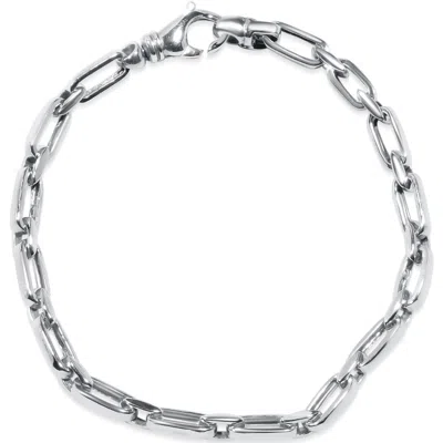 Pompeii3 Men's Link 14k Gold (16gram) Or Platinum (26gram) 5mm Bracelet 8.5" In Multi