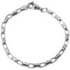 Pompeii3 Men's Link 14k Gold (16gram) Or Platinum (27gram) 4.5mm Bracelet 8.5" In Multi