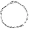 Pompeii3 Men's Link 14k Gold (17gram) Or Platinum (27gram) 4mm Bracelet 8.5" In Multi