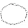 Pompeii3 Men's Link 14k Gold (19gram) Or Platinum (30gram) 5mm Bracelet 8.5" In Multi