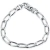Pompeii3 Men's Link 14k Gold (21gram) Or Platinum (34gram) 7.5mm Bracelet 8.5" In Silver