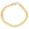 Pompeii3 Men's Link 14k Gold (23gram) Or Platinum (37gram) 7mm Bracelet 8.5" In Gold