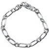 Pompeii3 Men's Link 14k Gold (26gram) Or Platinum (36gram) 7.5mm Bracelet 8.5" In Silver