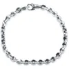 Pompeii3 Men's Link 14k Gold (26gram) Or Platinum (41gram) 6.5mm Bracelet 8.5" In Silver