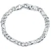 Pompeii3 Men's Link 14k Gold (26gram) Or Platinum (42gram) 7.5mm Bracelet 8.5" In Multi