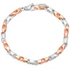 Pompeii3 Men's Link 14k Gold (29gram) Or Platinum (46gram) 5.5mm Bracelet 8.5" In Multi