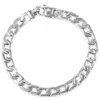 Pompeii3 Men's Link 14k Gold (30gram) Or Platinum (48gram) 7.5mm Bracelet 8.5" In Multi
