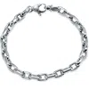 Pompeii3 Men's Link 14k Gold (32gram) Or Platinum (52gram) 7mm Bracelet 8.5" In Multi