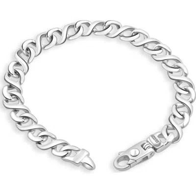 Pompeii3 Men's Link 14k Gold (33gram) Or Platinum (54gram) Bracelet 8.5" In Multi