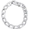Pompeii3 Men's Link 14k Gold (34gram) Or Platinum (54gram) 7.5mm Bracelet 8" In Silver