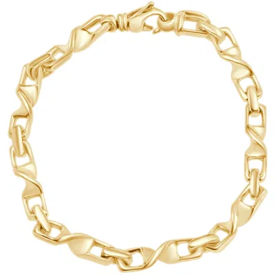 Pompeii3 Men's Link 14k Gold (34gram) Or Platinum (55gram) 6mm Bracelet 8.5"