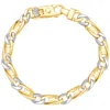 Pompeii3 Men's Link 14k Gold (35gram) Or Platinum (56gram) 7.5mm Bracelet 8" In Gold