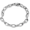 Pompeii3 Men's Link 14k Gold (36 Gram) Or Platinum (67 Gram) 8mm Bracelet 9" In Silver