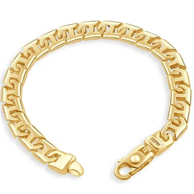 Pompeii3 Men's Link 14k Gold (36gram) Or Platinum (59gram) Bracelet 8.5" In Multi