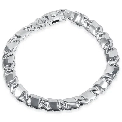 Pompeii3 Men's Link 14k Gold (37gram) Or Platinum (59gram) 8mm Bracelet 8.25" In Multi