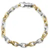 Pompeii3 Men's Link 14k Gold (39gram) Or Platinum (63gram) 7mm Bracelet 8.5" In Multi