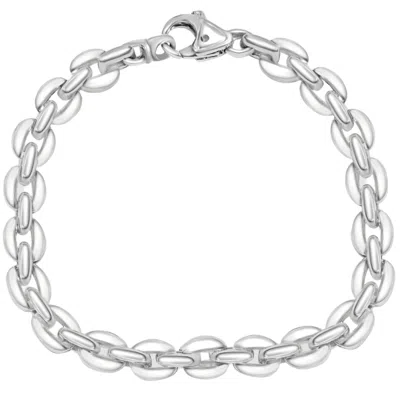 Pompeii3 Men's Link 14k Gold (40gram) Or Platinum (65gram) 8mm Bracelet 8.25" In Multi