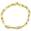 Pompeii3 Men's Link 14k Gold (43gram) Or Platinum (69gram) 6mm Bracelet 8.5" In Silver